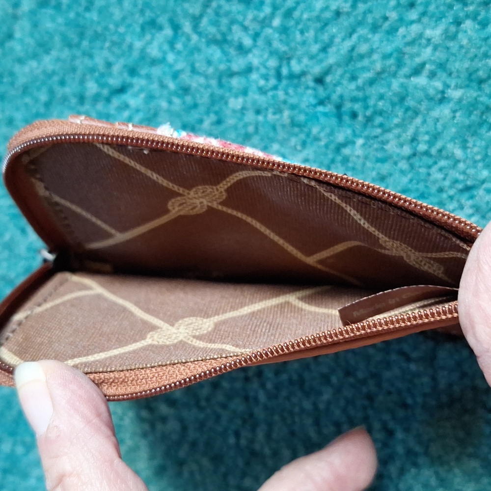 Wrangler Card Case With Zipper EUC - Picture 3 of 4